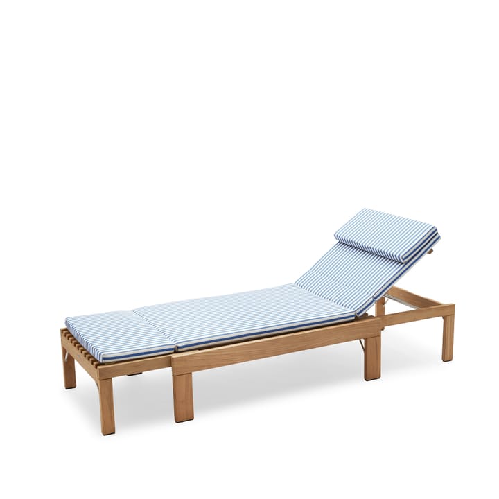 Riviera dyna till solsäng - tyg outdoor textile sea blue stripe - Skagerak