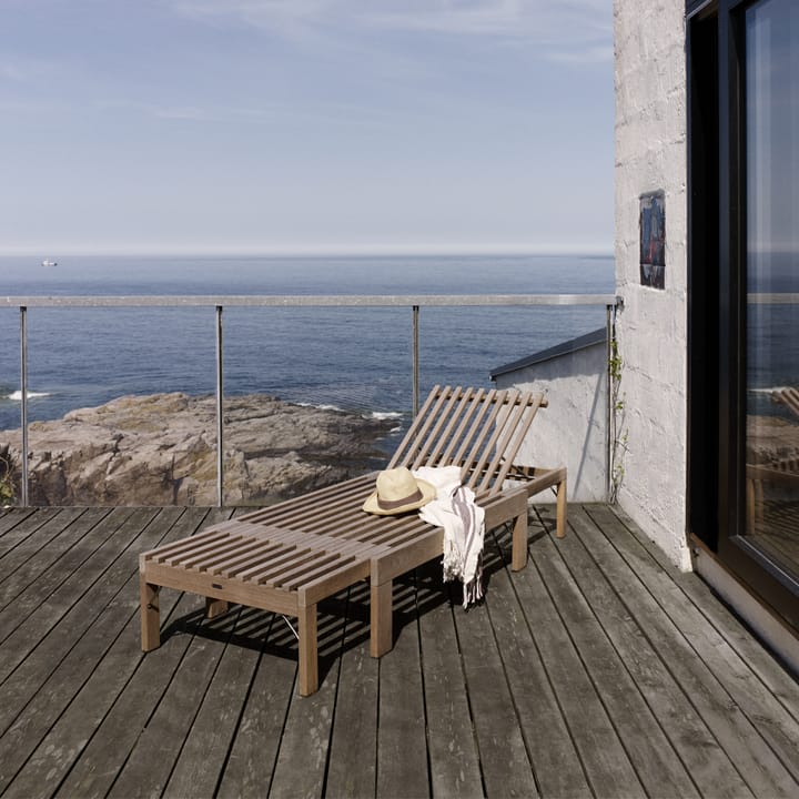 Riviera solsäng, teak Skagerak