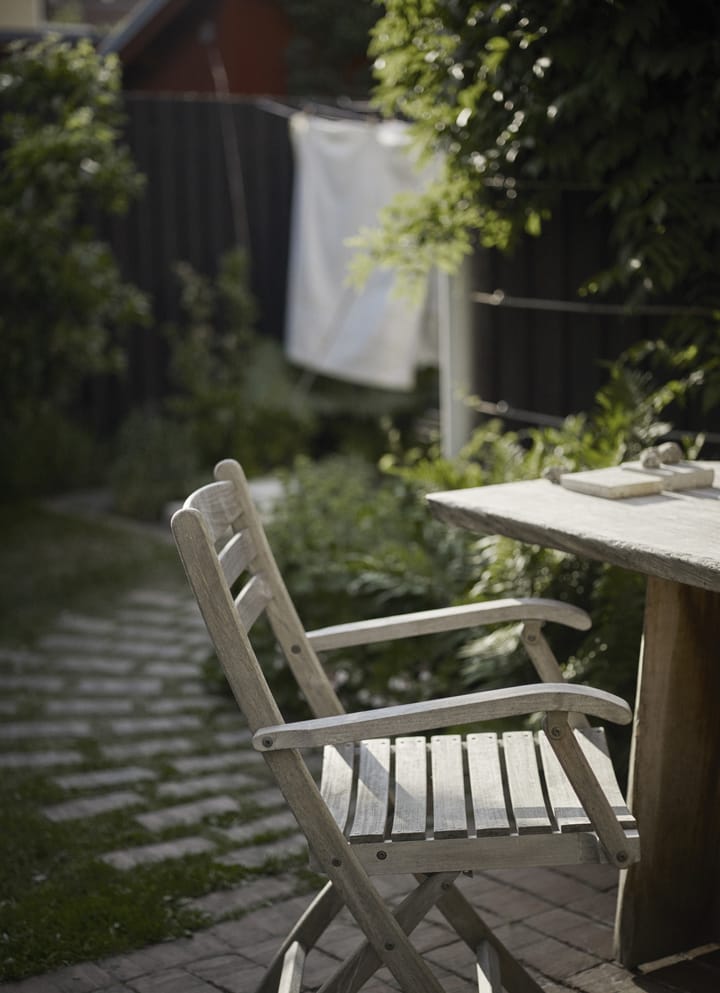 Selandia karmstol, teak Skagerak