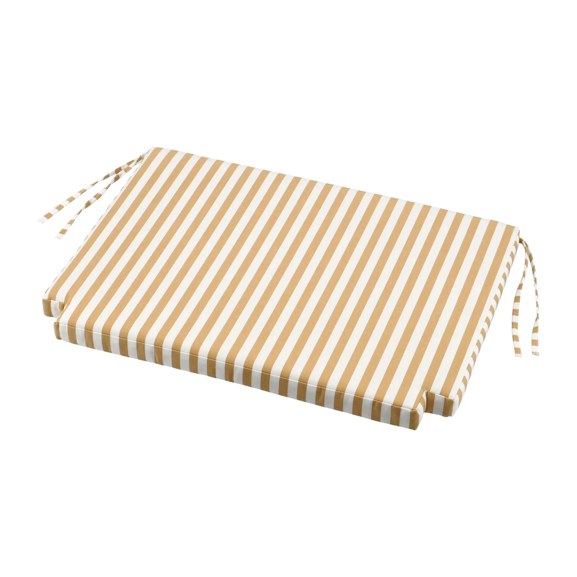 Skagen sittdyna till karmstol, Golden Yellow Stripe Skagerak