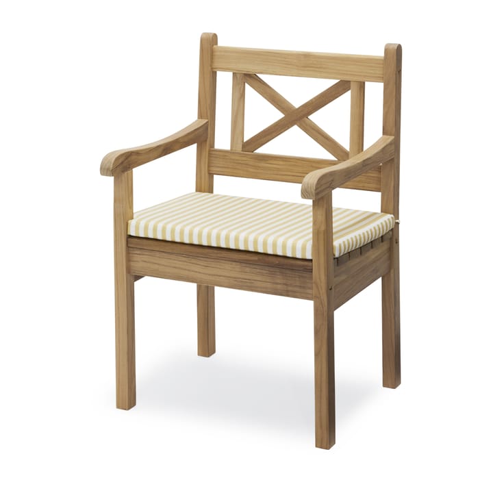 Skagen sittdyna till karmstol, Golden Yellow Stripe Skagerak