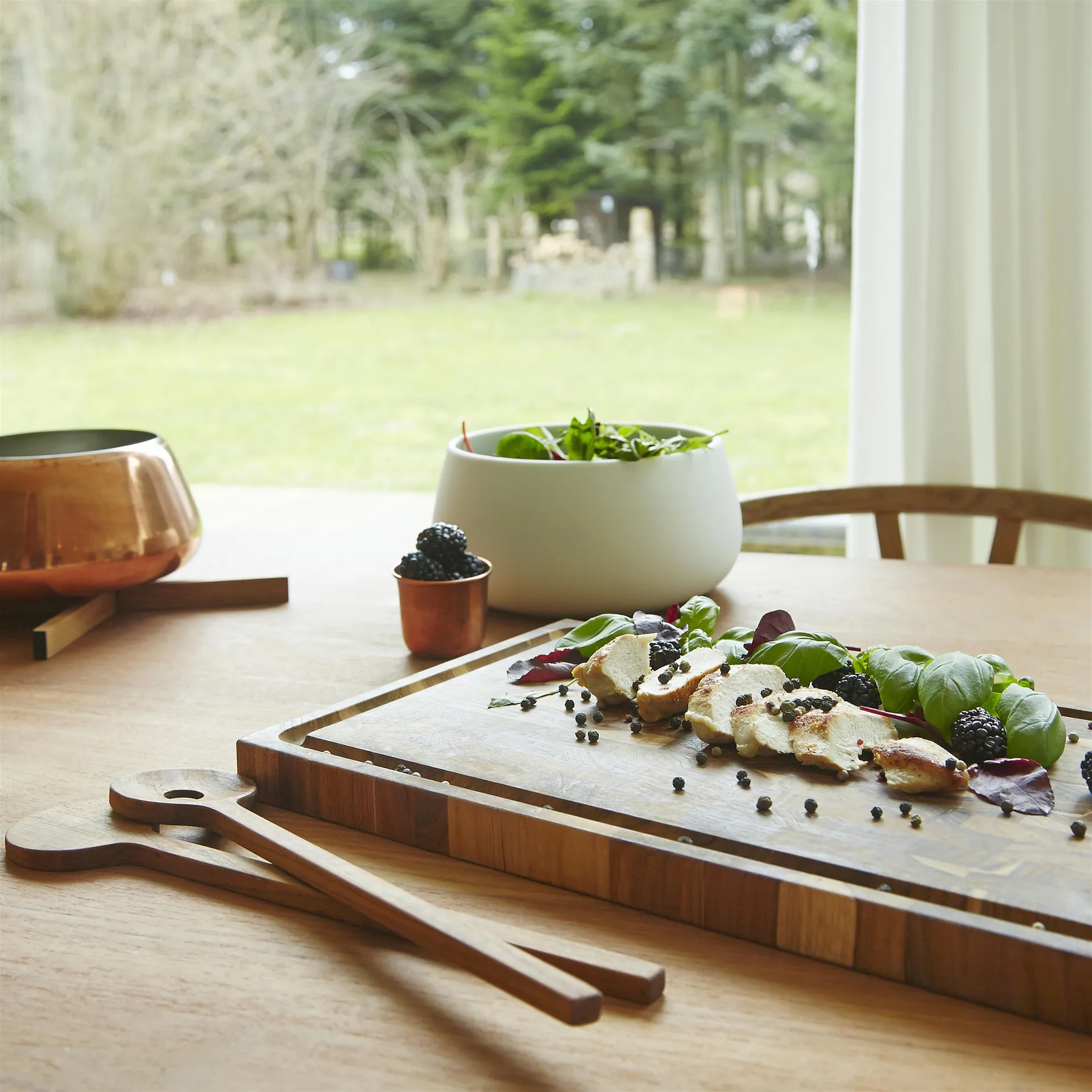 Skagerak skärbräda teak, 40x24 cm Skagerak