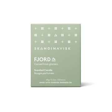 Fjord doftljus med lock - 65 g - Skandinavisk