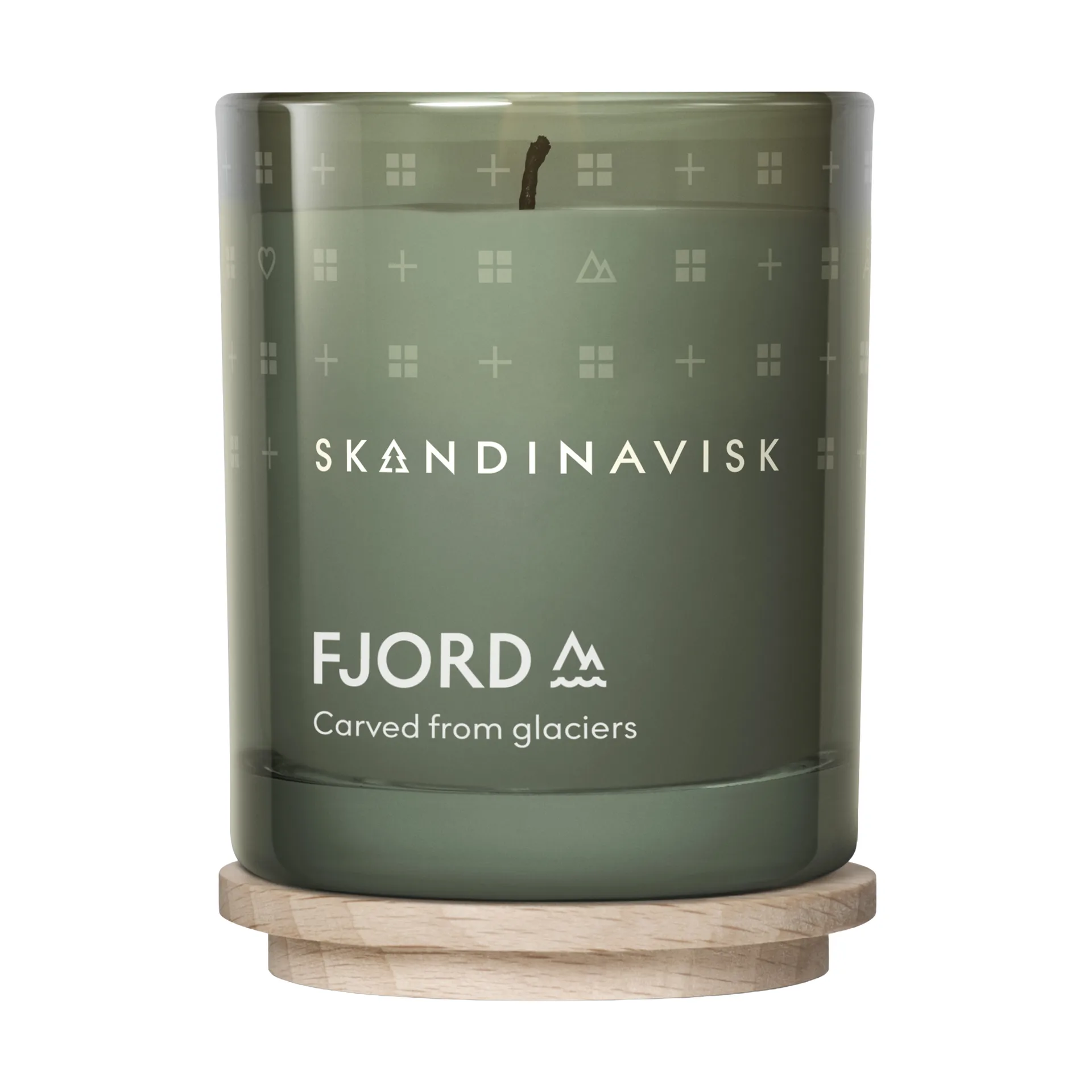 Fjord doftljus med lock, 65 g Skandinavisk