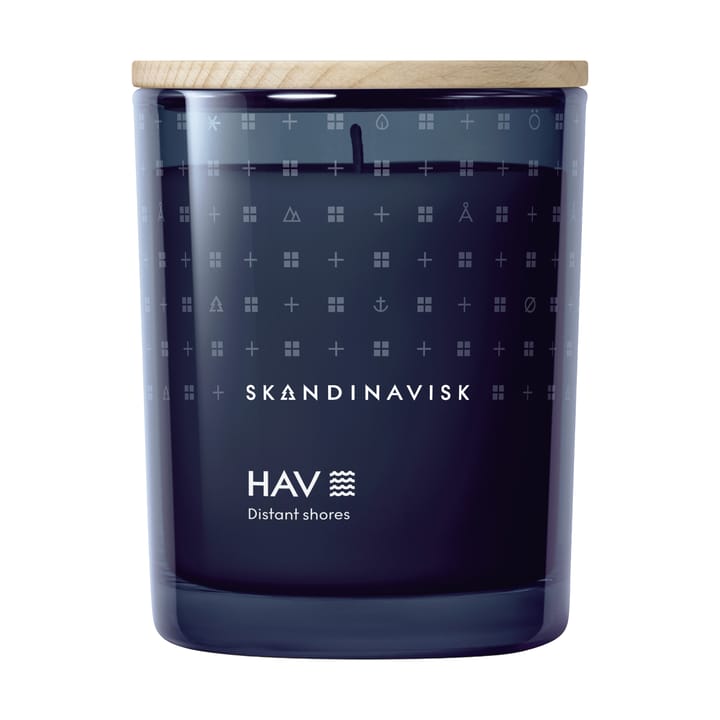 Hav doftljus med lock - 200 g - Skandinavisk