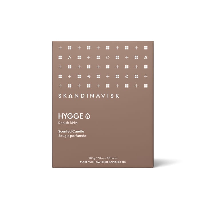 Hygge doftljus med lock, 200 g Skandinavisk