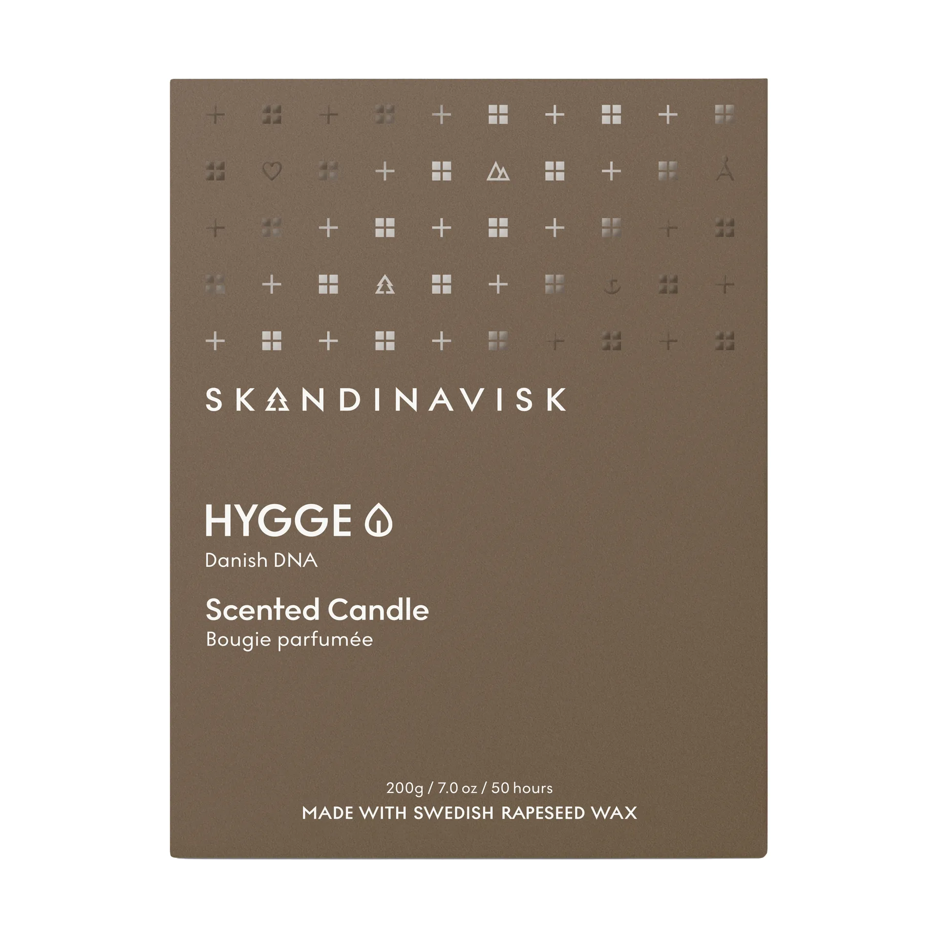 Hygge doftljus med lock, 200 g Skandinavisk