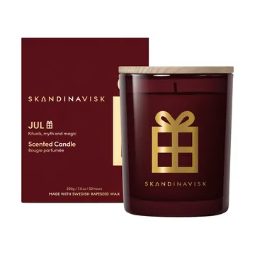 Jul Gold Symbol doftljus - 200 g - Skandinavisk