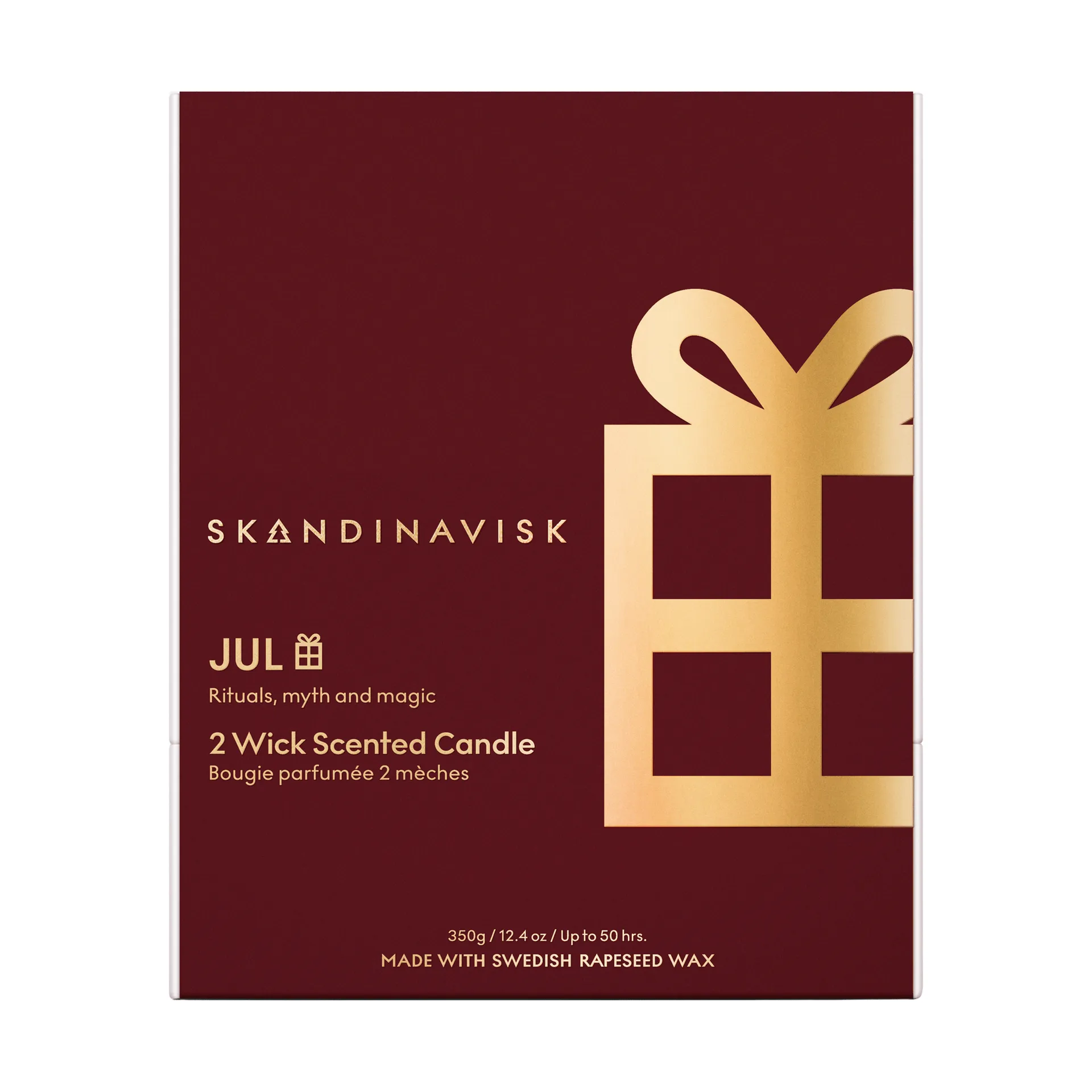 Jul Gold Symbol doftljus, 350 g, 2 vekar Skandinavisk