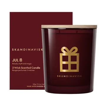 Jul Gold Symbol doftljus - 350 g, 2 vekar - Skandinavisk