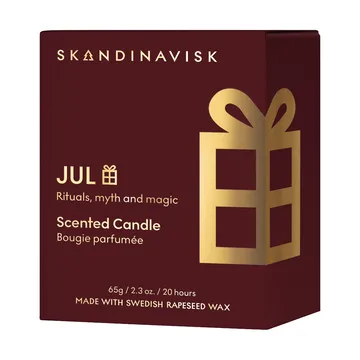 Jul Gold Symbol doftljus - 65 g - Skandinavisk