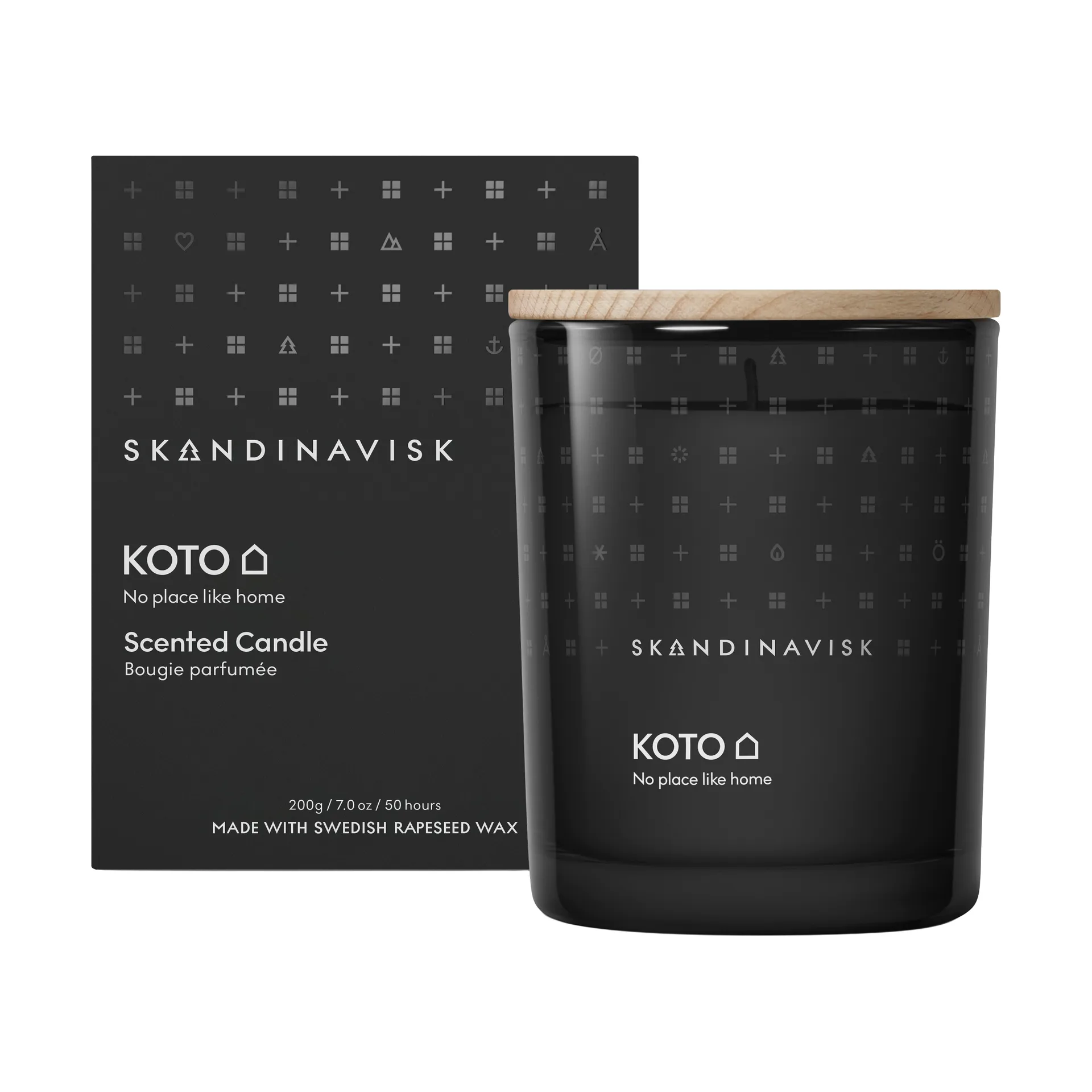 Koto doftljus med lock, 200 g Skandinavisk