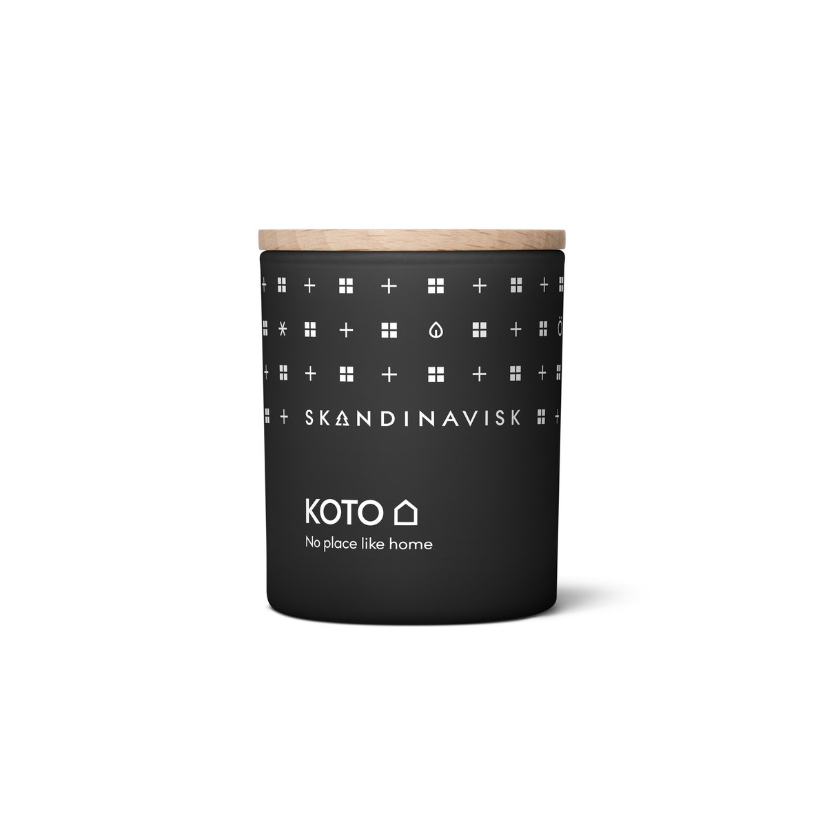 Skandinavisk Koto doftljus med lock 65 g | Skandinavisk Design | Doftljus & Doftpinnar | Svart