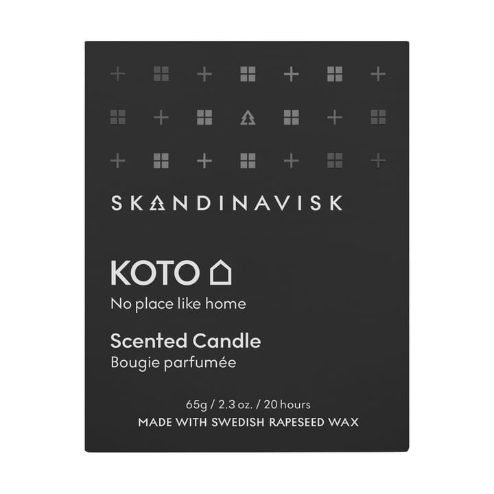 Koto doftljus med lock, 65 g Skandinavisk