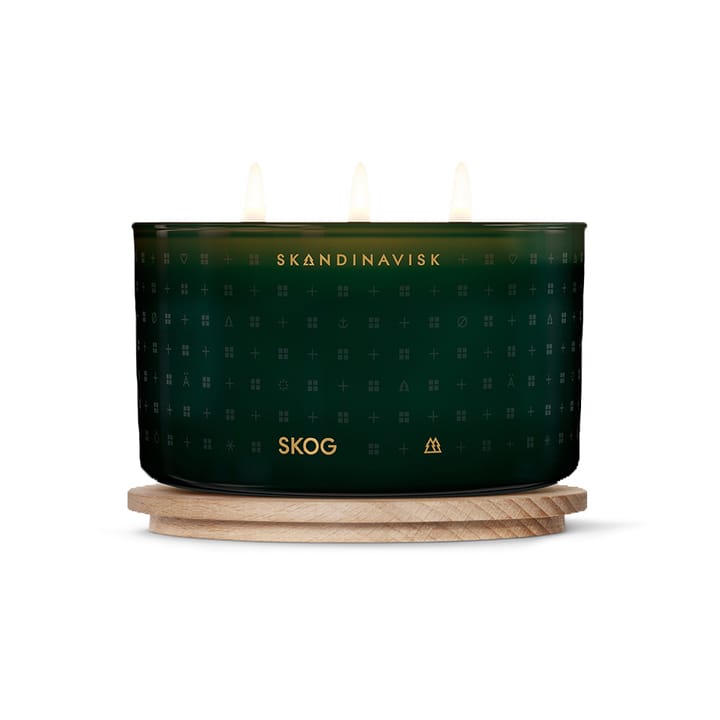 Skog doftljus med lock - 475 g - Skandinavisk