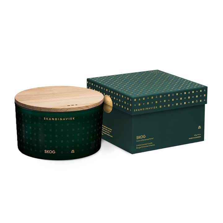 Skog doftljus med lock, 475 g Skandinavisk
