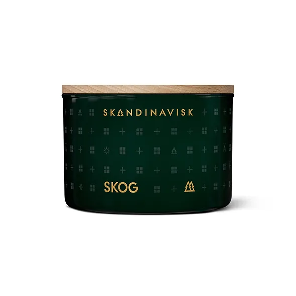 Skog doftljus med lock, 90 g Skandinavisk