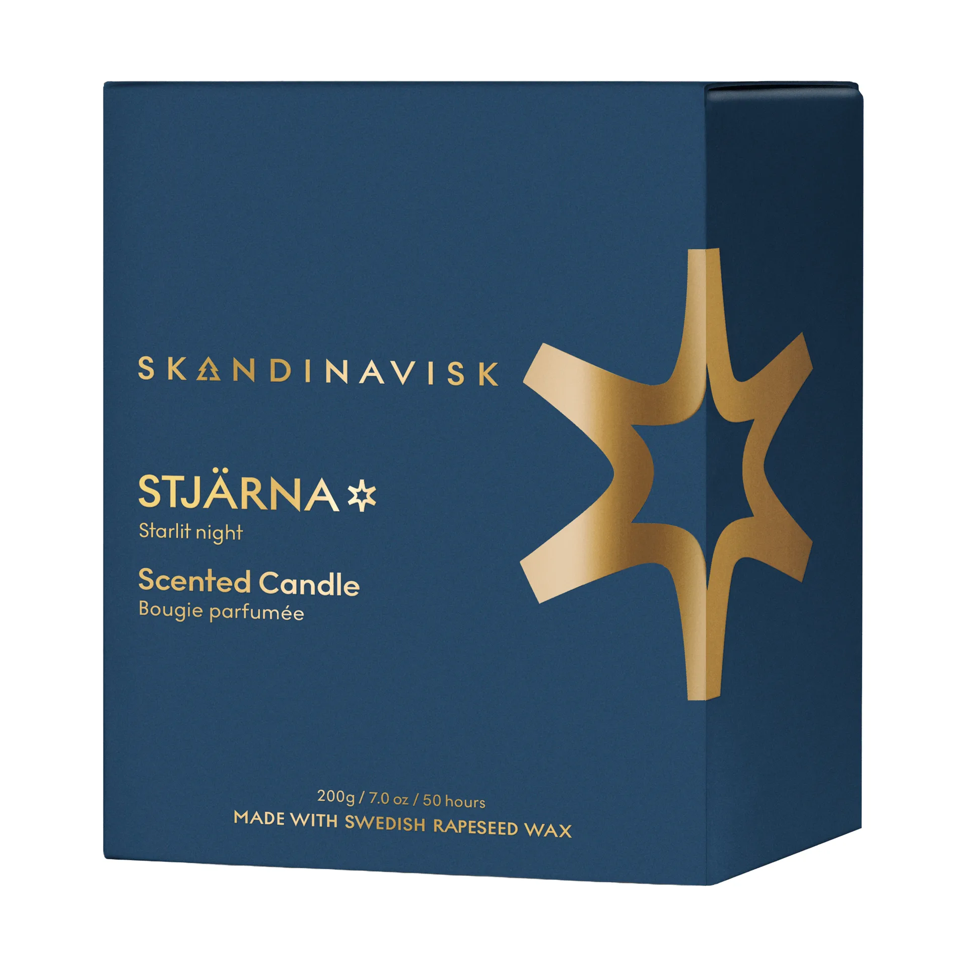 Stjärna Gold Symbol doftljus, 200 g Skandinavisk