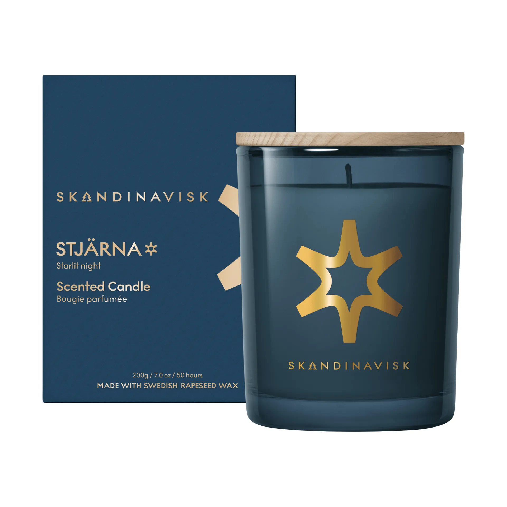 Stjärna Gold Symbol doftljus, 200 g Skandinavisk