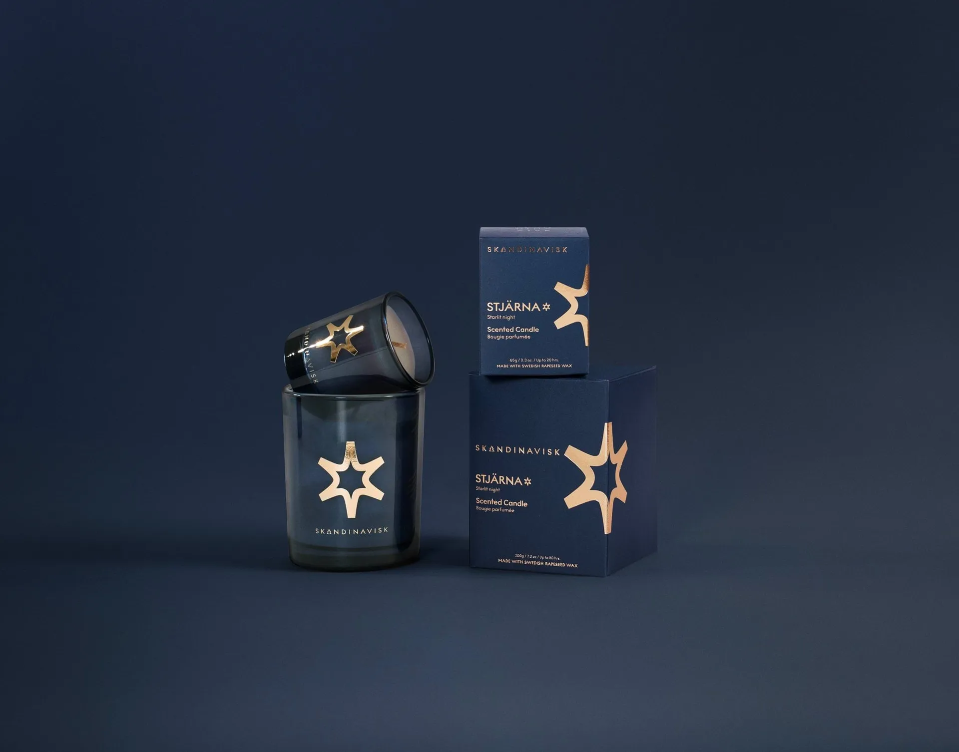 Stjärna Gold Symbol doftljus, 200 g Skandinavisk