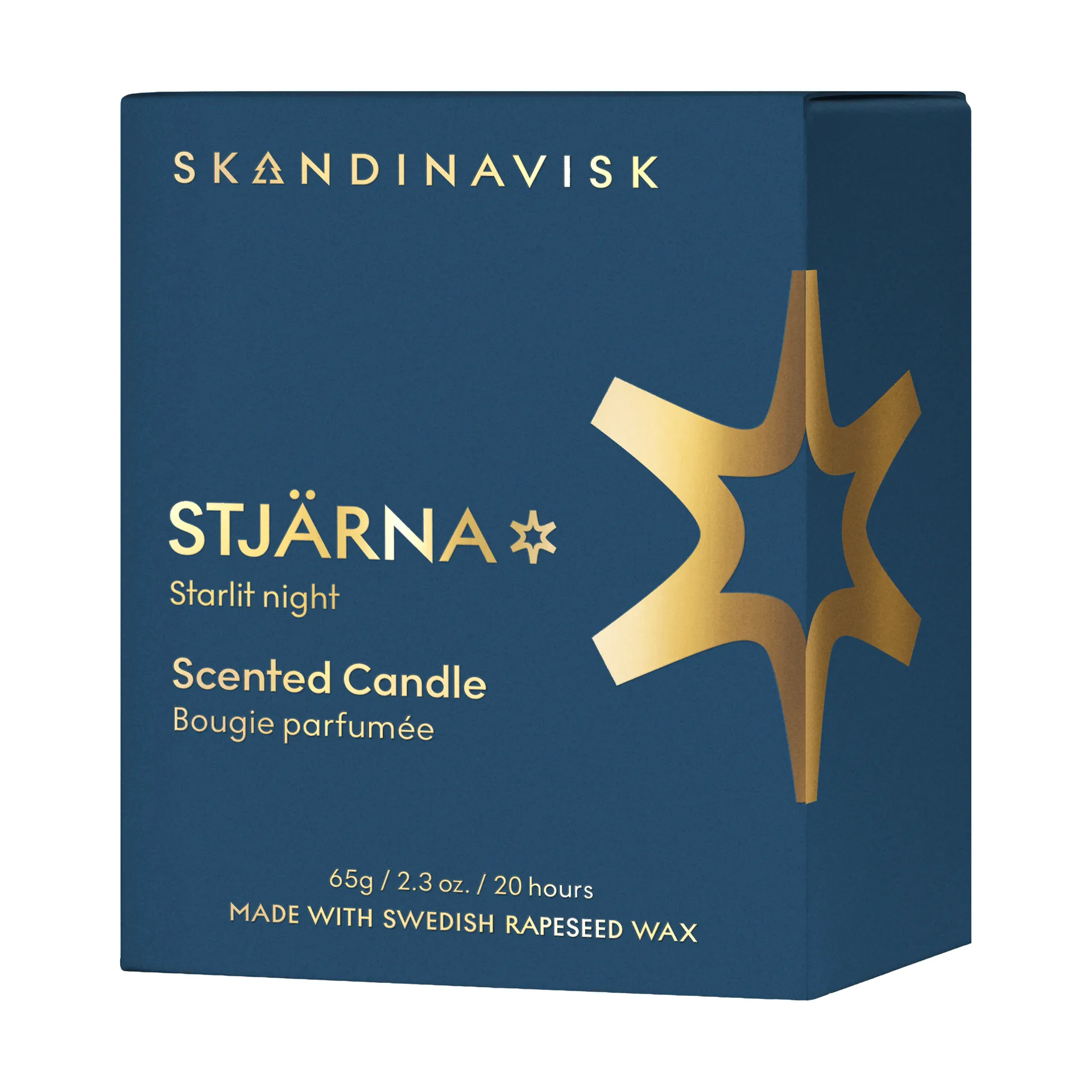 Stjärna Gold Symbol doftljus, 65 g Skandinavisk