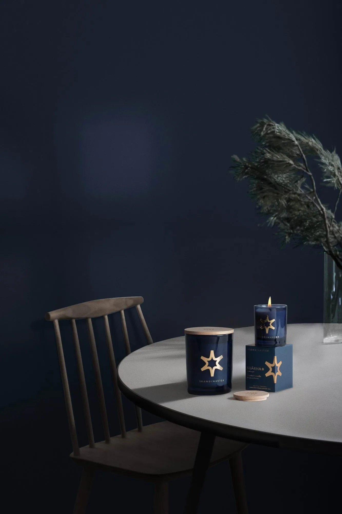 Stjärna Gold Symbol doftljus, 65 g Skandinavisk