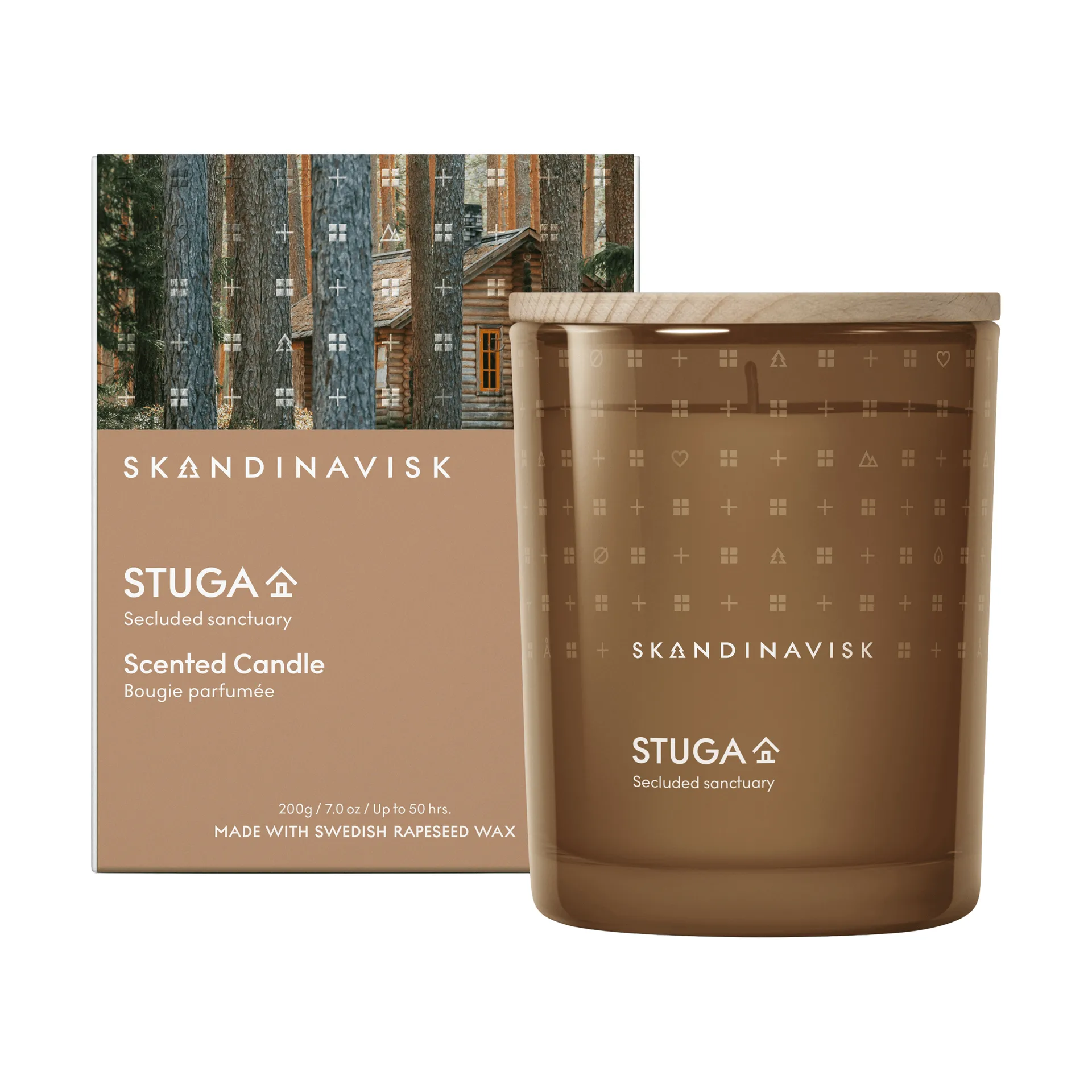 Stuga doftljus, 200 g Skandinavisk
