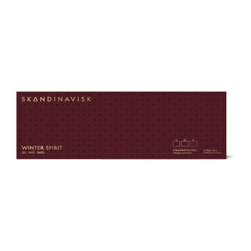 Winter Spirit Mini ljus gåvoset 3 delar - 3x90g - Skandinavisk