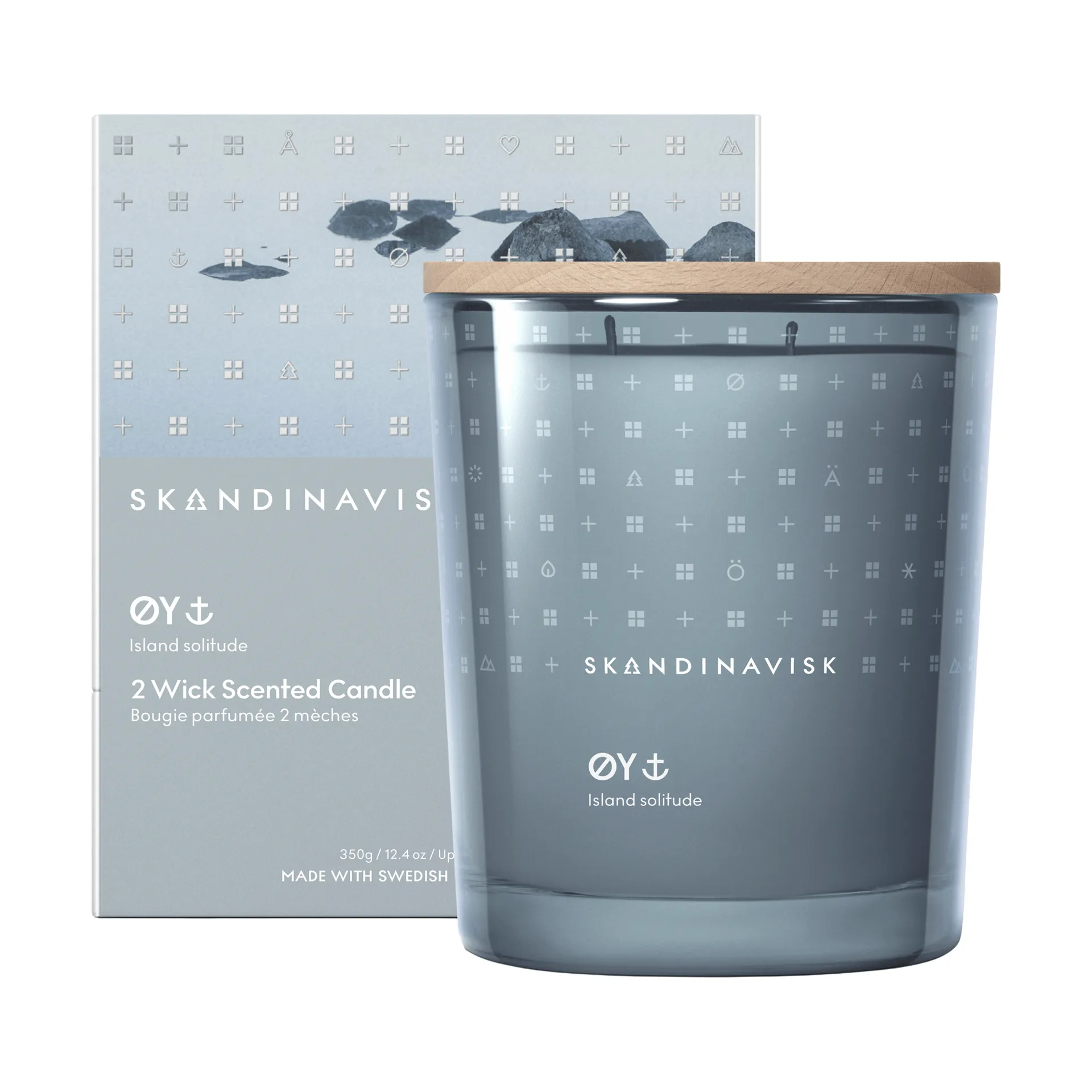 Øy doftljus, 350 g, 2 vekar Skandinavisk