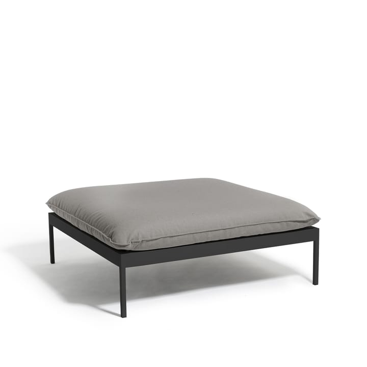 Bönan fotpall - Fiord 551 beige, mörkgrå aluminium ram - Skargaarden