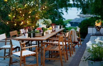 Djurö loungefåtölj - Teak - Skargaarden
