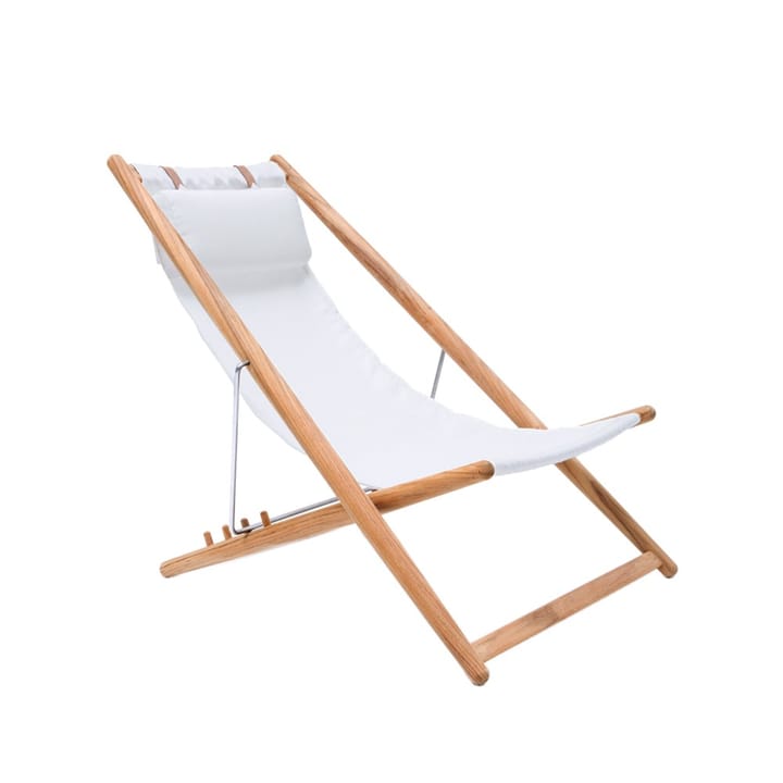 H55 vilstol teak - Agora Nautic white - Skargaarden