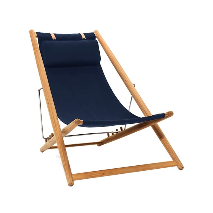 H55 vilstol teak - agora navy blue - Skargaarden