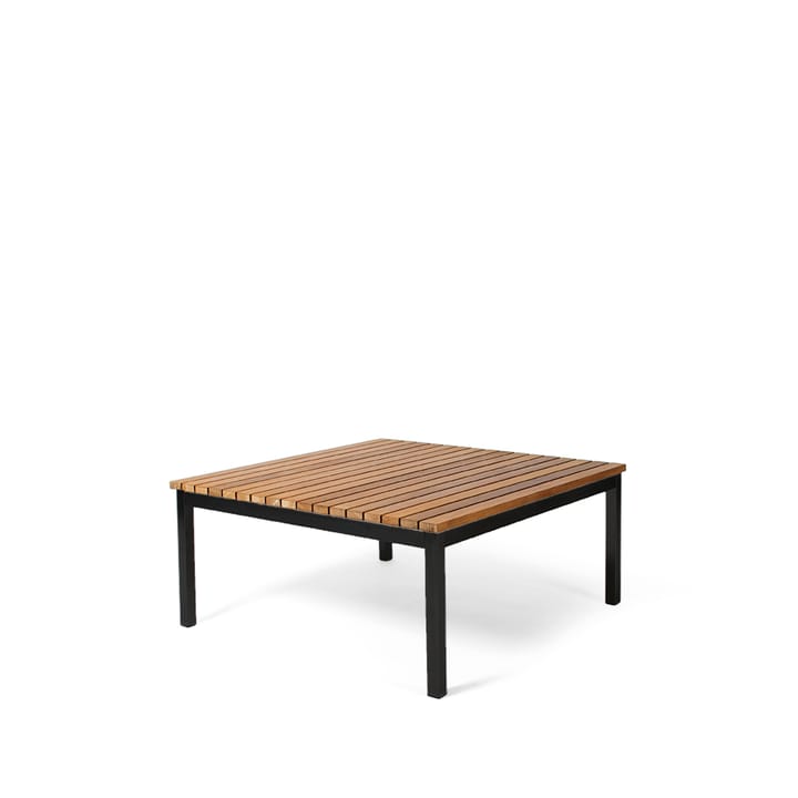 Häringe soffbord - teak, small, svart stålstativ - Skargaarden
