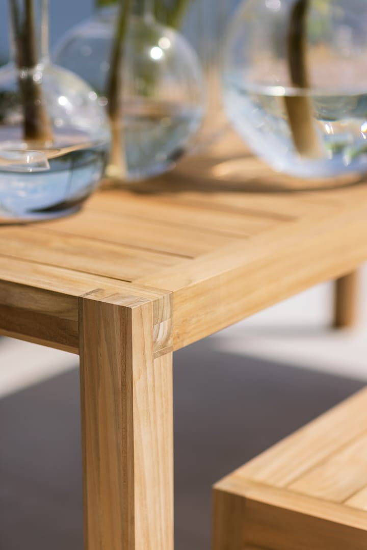 Laknäs utdragbart bord 210-295x90 cm, Teak Skargaarden