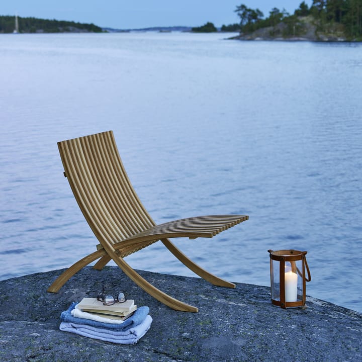 Nozib loungefåtölj, Teak Skargaarden