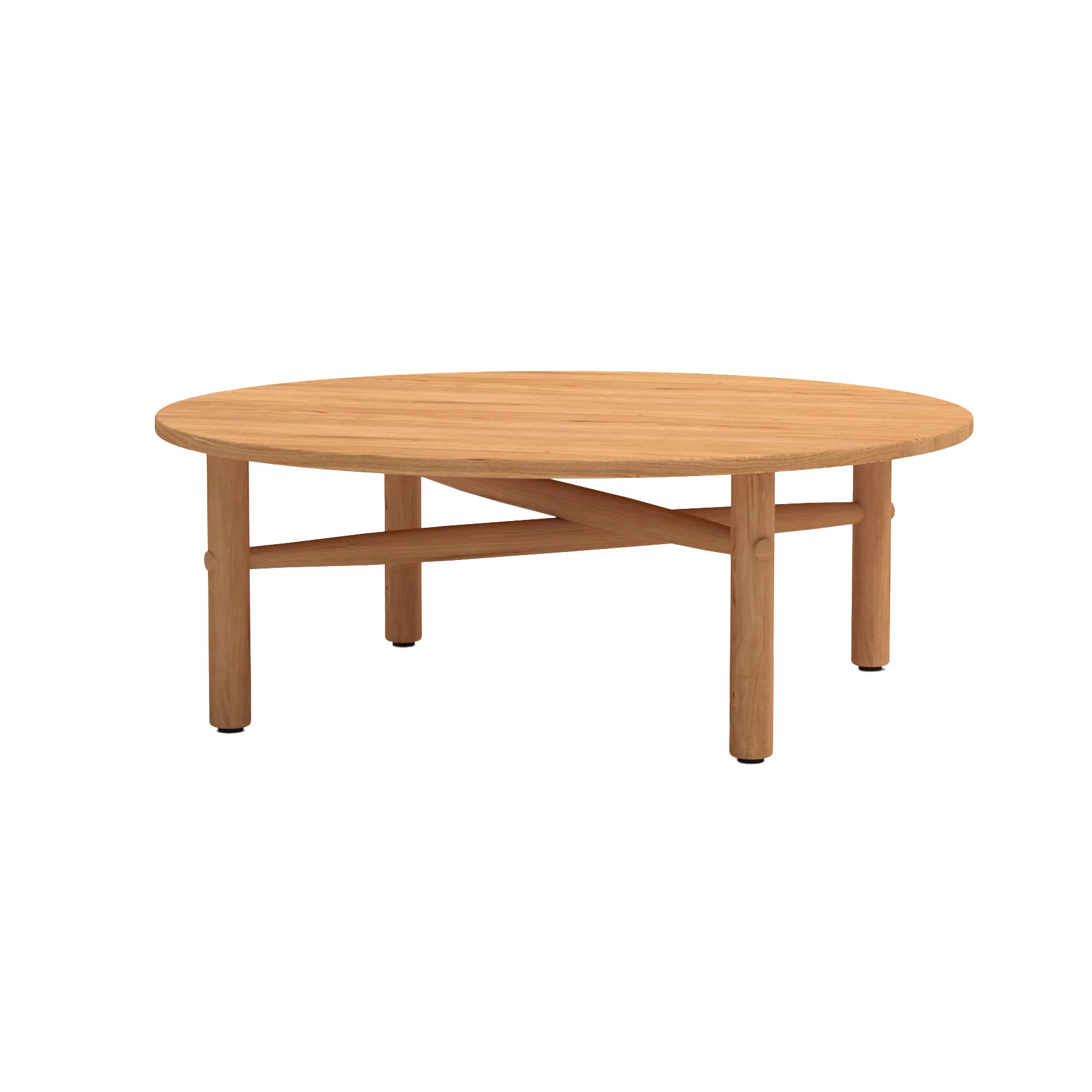 Saltholm loungebord 98x98x35,5 cm, Teak Skargaarden