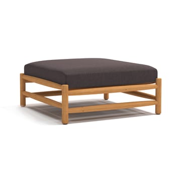 Saltholm ottoman teak-gråbrun dyna - undefined - Skargaarden