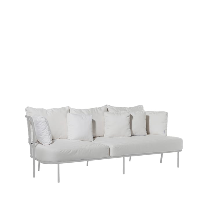 Saltö soffa - Sunbrella silver grey, ljusgrå aluminium ram - Skargaarden