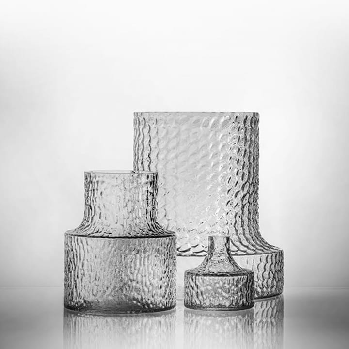 Kolonn vas struktur - 11 cm - Skrufs Glasbruk