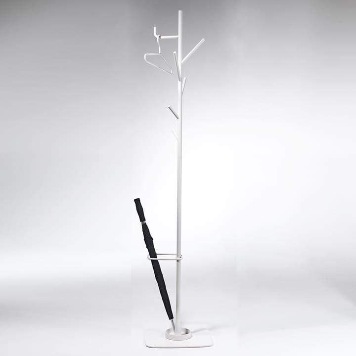 Alfred klädhängare med paraplyhållare, ljusgrå SMD Design