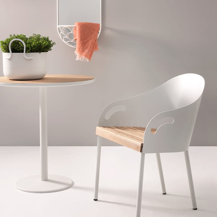 Brunnsviken bord - vit/ek - SMD Design