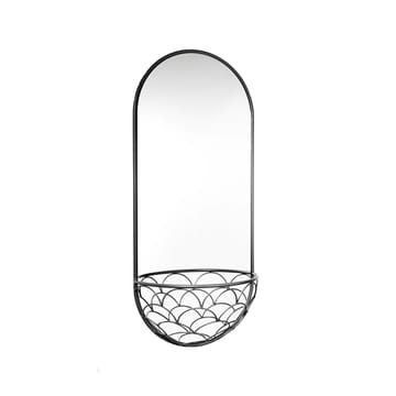 Haga spegel - grå, 40x90 cm - SMD Design