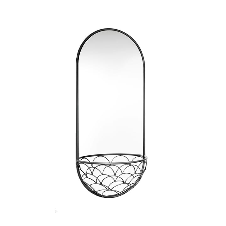 Haga spegel - grå, 40x90 cm - SMD Design
