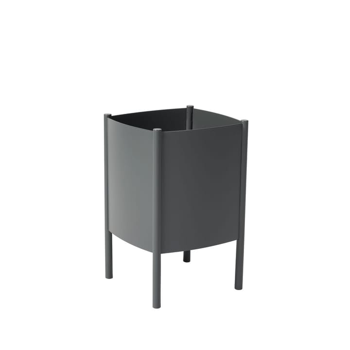 Konvex Pot kruka - grå, liten Ø23 cm - SMD Design