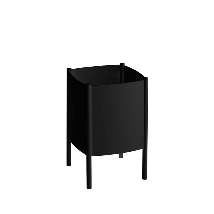 Konvex Pot kruka - Svart, liten Ø23 cm - SMD Design