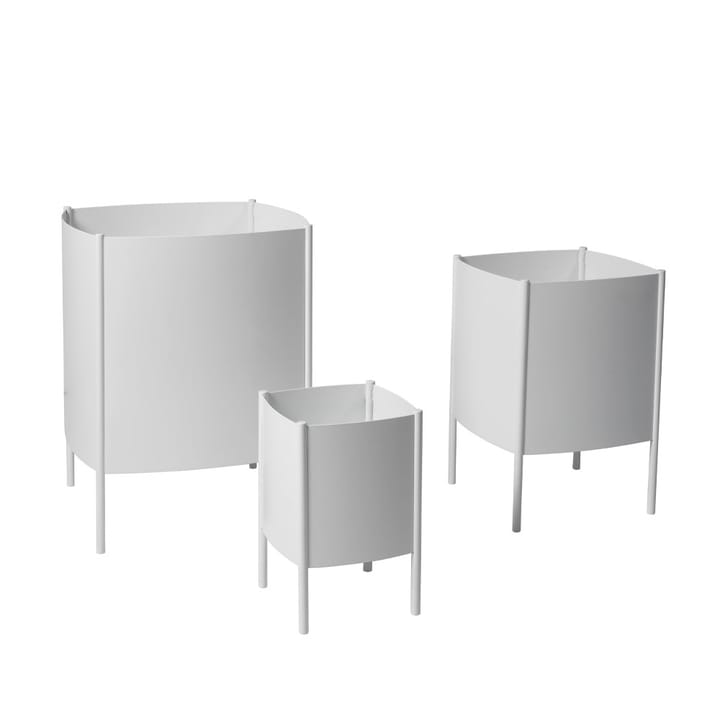Konvex Pot kruka, Vit, liten Ø23 cm SMD Design