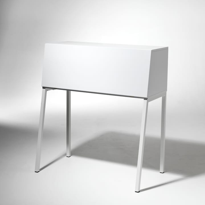 Mormor sekretär, vit lack, vitlack SMD Design