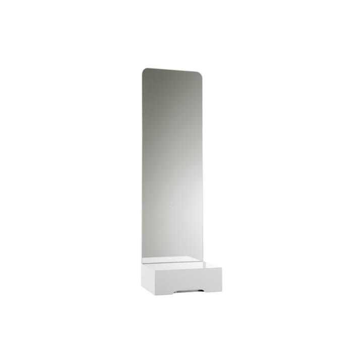 Prisma spegel - vit, 117x35 cm - SMD Design