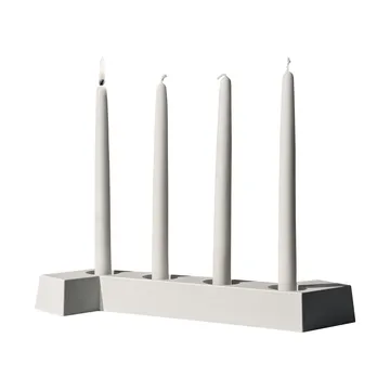 SMD adventsljusstake - Vit, 4 ljus - SMD Design